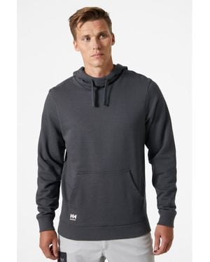 Helly Hansen Classic Cotton Hooded Sweatshirt - Grey