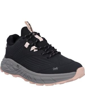 Hi-Tec Fuse Trek Synthetic /Steeple/Cameo Rose Trainers - Black