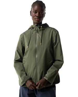 HUNTER Original Lightweight Waterproof Rain Jacket - Green