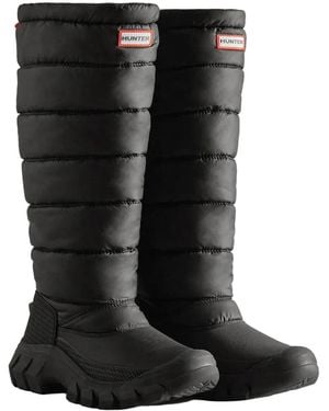 HUNTER Intrepid Tall Snow Boot - Black