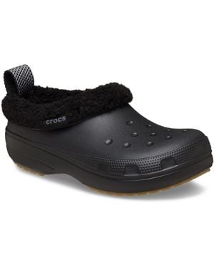 Crocs™ Classic Lined Shorty Thermoplastische pantoletten - Schwarz