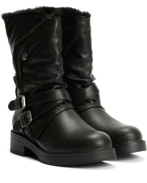 Blowfish Voyage Cosy Boots - Black