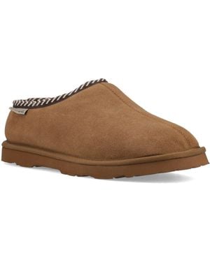 BEARPAW Beau Suede Hickory Slippers - Brown