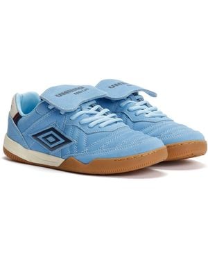 Umbro Speciali Tr Suede Vista/Dark/ Sand Trainers - Blue