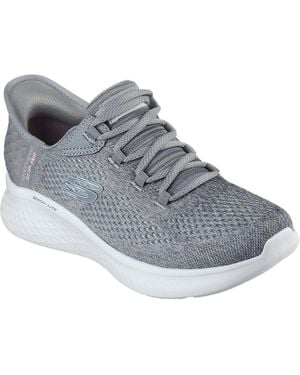 Skechers Skech-Lite Pro Natural Trainers - Grey