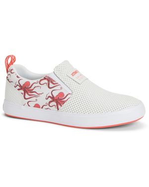 XtraTuf Sharkbyte Canvas Trainers - White