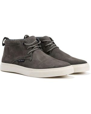 Ben Sherman Parkway Suede Boots - Grey