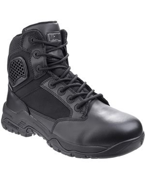 Magnum Strike Force 6.0 Wp Leather Safety Boots - Black
