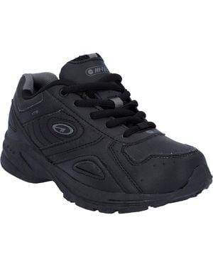 Hi-Tec Xt115 Synthetic Trainers - Black