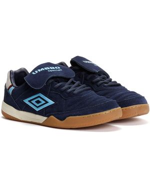 Umbro Speciali Tr Suede Dark/Vista/ Sand Trainers - Blue