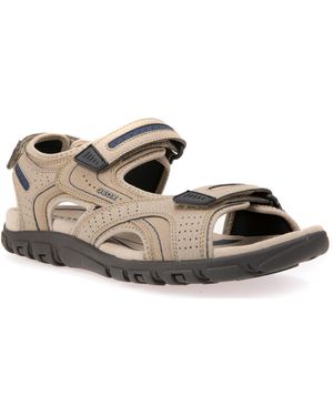 Geox Uomo Strada Sandals - Brown