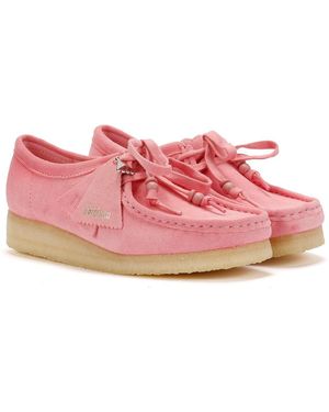 Clarks Wallabee Scarpe - Rosa