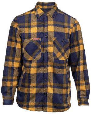 Hard Yakka Sherpa Fleece Jacket - Brown