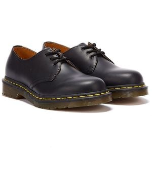 Dr. Martens 1461 Quad Platform Shoes - Black