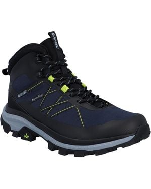 Hi-Tec Infuse Mid Polyester /Spellbound/Acid Lime Hiking Boots - Blue