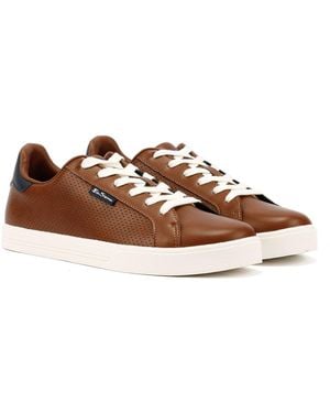 Ben Sherman Chase Scarpe Da Ginnastica Marroni Da Uomo - Marrone