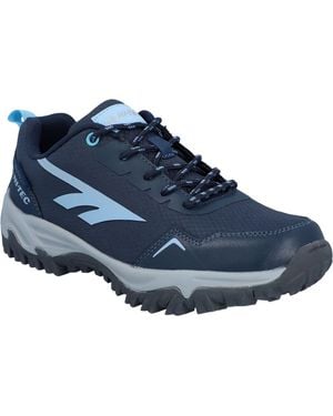 Hi-Tec Jaguar Polyester /Moonstone Hiking Boots - Blue