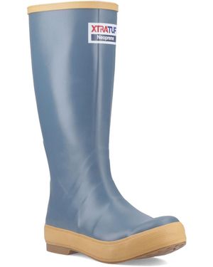 XtraTuf Legacy 15" Rubber Marine Wellington Boots - Blue