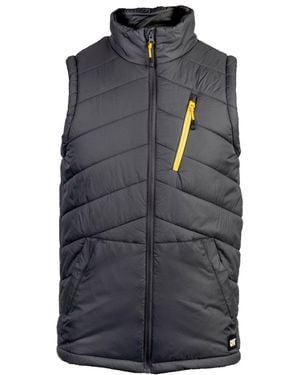 Caterpillar Essentials Body Warmer Gilets - Grey