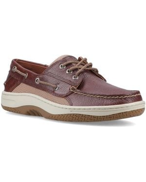 Sperry Top-Sider Billfish 3 Eye Leather Boat Shoes - Brown