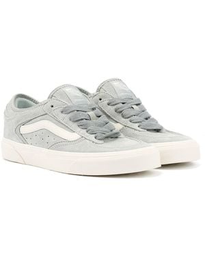 Vans Rowley Classic Sneakers Da Donna Grigi - Bianco