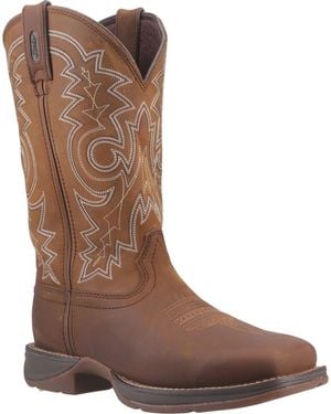 Durango Rebel Pro Leather Flaxen Boots - Brown