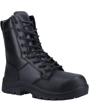 Magnum Elite Shield Met Leather Safety Boots - Black