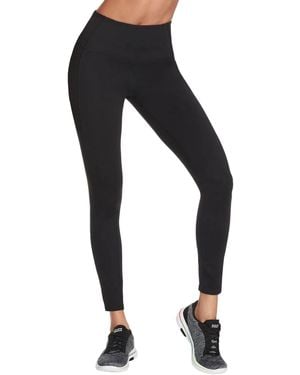 Skechers Gowalk Fl Hw Legging Nylon Sports Leggings - Black