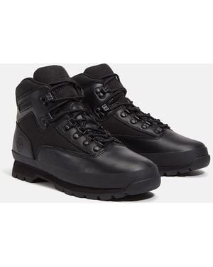 Timberland Euro Hiker Workwear I Blackout Stiefel Aus Leder - Schwarz