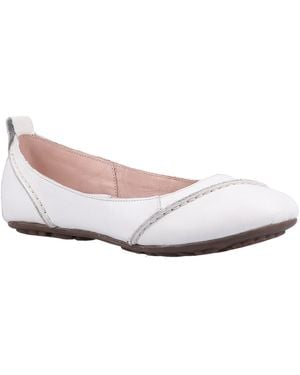 Hush Puppies Janessa Ballerine Bianche - Bianco