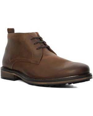 Dune Charleys stiefel Aus Leder - Braun