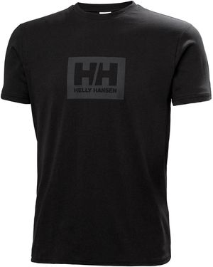 Helly Hansen Sport Hh Box 2.0 Cotton T-Shirt - Black