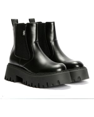 Buffalo Aspen Chelsea Boots - Black