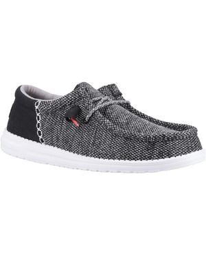 HEYDUDE Wally Funk Open Mesh Bootsschuhe - Grau