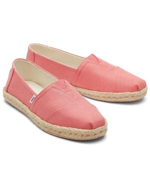 TOMS Alpargata Rope Lyocell Espadrilles - Pink