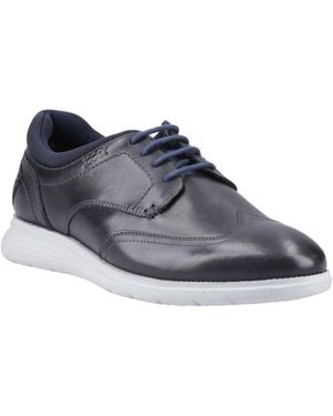 Pod Vantage Leather Lace-Up Shoes - Blue