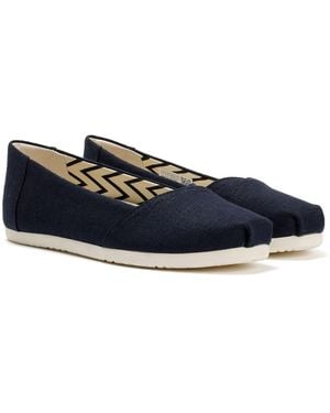 TOMS Alpargata Ballet Canvas Espadrilles - Blue