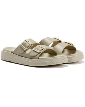 Original Penguin Playa Stone Sandals - Metallic