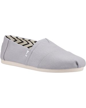 TOMS Alpargata Cotton Drizzle Espadrilles - White