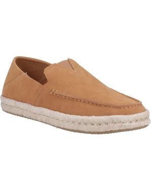 TOMS Alonso 100% Cow Espadrilles - Brown