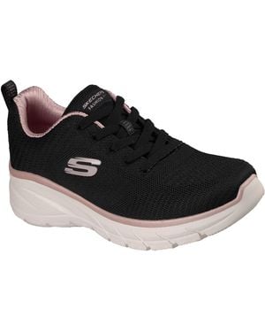 Skechers Fashion Fit 2.0 Polyester /Rose Trainers - Black