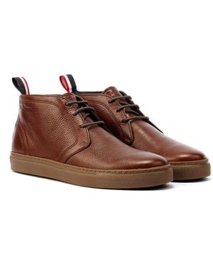 Ben Sherman Parka Leather Men's Brown Boots - Uk 7