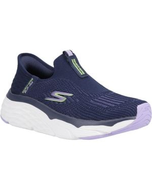 Skechers Max Cushioning Smooth Sneakers Da Donna - Blu