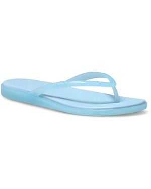 Crocs™ Miamo Round Toe Flip Sandals - Blue