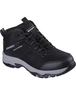 Skechers Trego Trail Destination Polyurethan Wanderschuhe - Schwarz