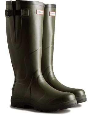 HUNTER Balmoral Adjustable Classic Stivali Di Gomma Wellington - Verde