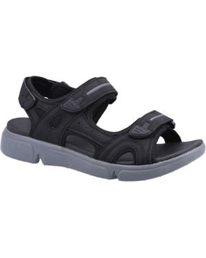 Hush Puppies Castro Polyurethane Sandals - Blue