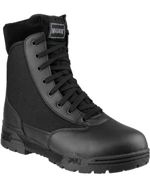 Magnum Classic Leather/Nylon Safety Boots - Black