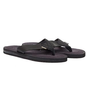 Barbour Chanclas Para Hombre Negras Toeman - Negro