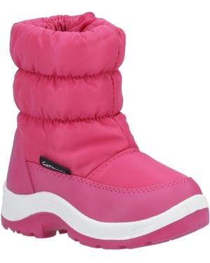 Cotswold Tirely Textile Wellington Boots - Pink